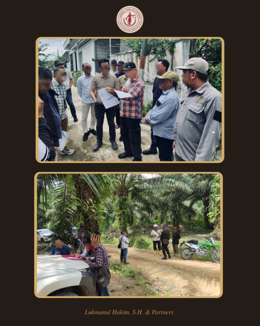 Peninjauan Lokasi Terkait Perkara